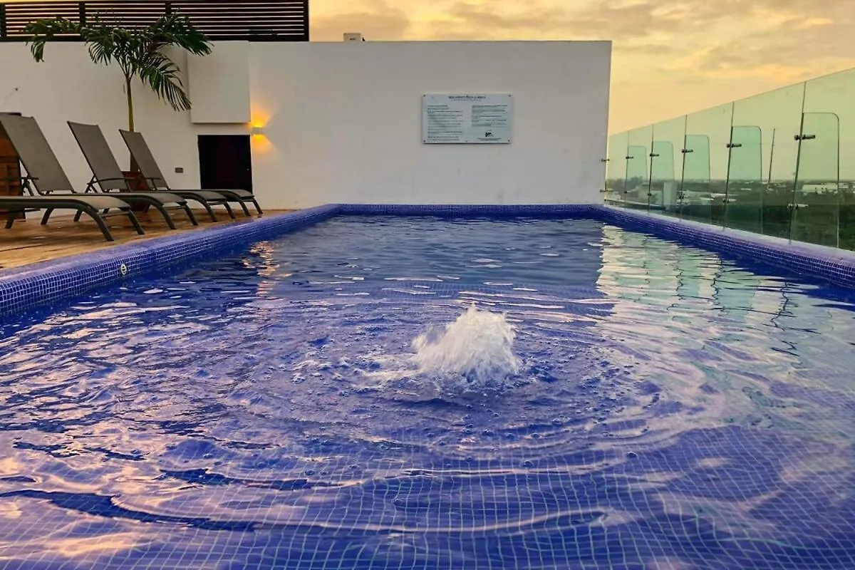 Luxe Top-Floor Incredible Roof Pool At Complex プレヤデルカーメン アパート